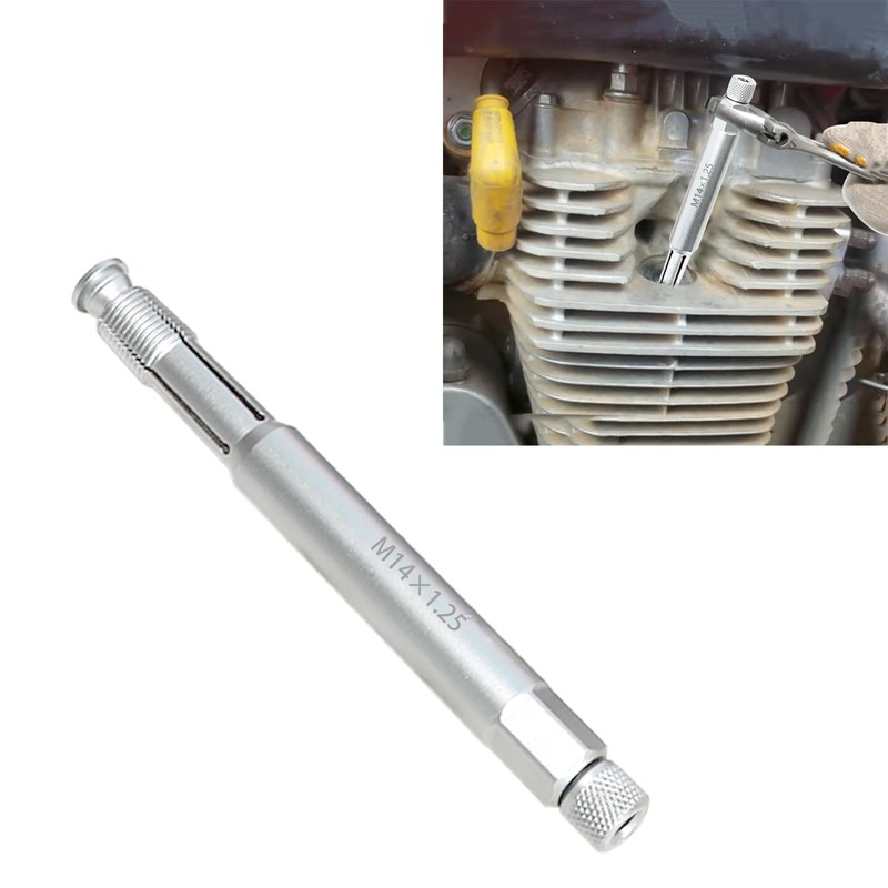 DPTOOL 14mm Back Tap Spark Plug Thread Repair Tool M14x1.25
