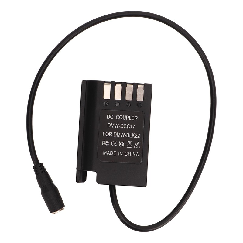DMW DCC17 DC Coupler DMW BLK22 Dummy Battery Type C
