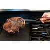 Hiash 10-Inch Heavy Duty Stainless Steel Kitchen Tongs - Non-Slip