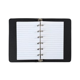 Mead 6-Ring Memo Book: 5 in. x 3 in. (Black)