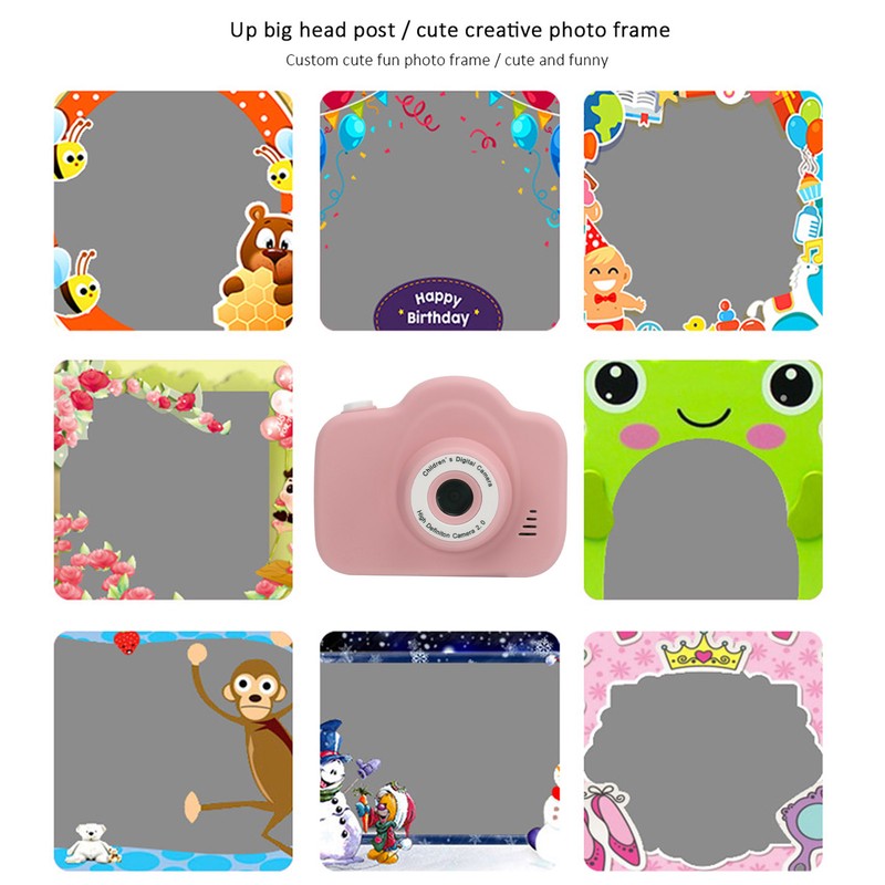 Cartoon Child Camera Kids Gift High Pixel One Key Video
