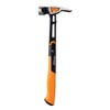 Fiskars IsoCore 22 oz Milled-Face Framing Claw Hammer, with Shock