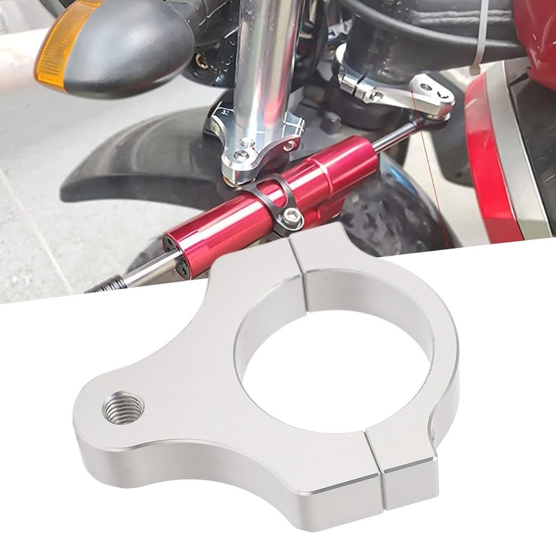 Clip-on Steering Damper Clamp, 41 mm Steering Damper Fork Frame