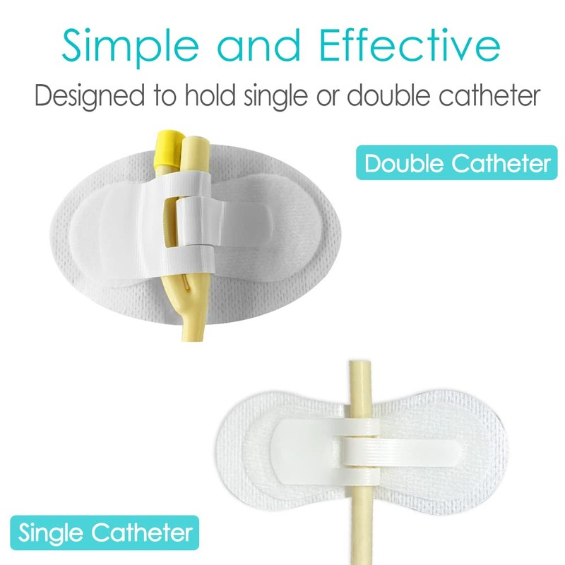Low-Profile Catheter Stabilization Device for Kids Baby's Gtube Feeding Tube