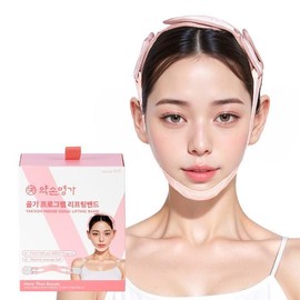 약손명가 리프팅 프로그램 밴드 브이라인 이중턱 브이밴드 Yaksong Myunga Lifting Program Band V-Line Double Chin V-Band [1 piece x 1 piece]