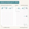BEZEND Calendar 2025 2026 Weekly Planner A5, 18-Month Book Calendar