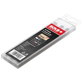 Sola SG CPM HB Replacement Leads 2 x 5 mm CPM Carpenter's Pencil - Pack of 6 Replacement Leads Graphite Hardness HB Length 12 cm