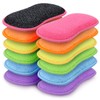 HOMEXCEL 12 Pack Multi-Purpose Scrub Sponges Kitchen, Dish Sponge, Non-Scratch