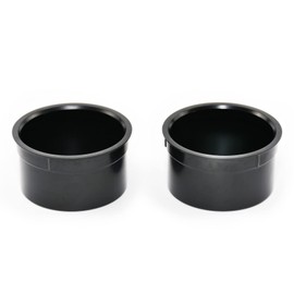 2 Cups Center Console Cup Holders Inserts Fit for 92-96 Ford Bronco F150 F250 F350