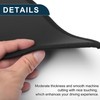 X AUTOHAUX Leather Car Door Anti Kick Pad Sticker for