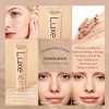 Jji Luxe Foundation 30ml, Maquillaje Ligero, Huevos Con
