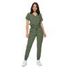 MONARCH UNIFORMS - Conjunto de exfoliantes elásticos para mujer, con