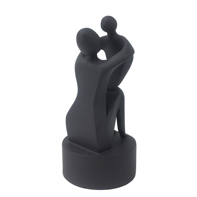 Artgenius Mother and Child Statue Abstract Love Family Sculpture,Hand-Painted Mother