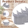 JDHUIOO Bed Sheet Holder With Lock Strips, 4 Pcs Heavy