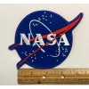 Unknown Factory NASA Space Royal Blue Hook & Loop Patch