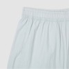 JAJU [JAJU] Women's Crinkle Banding Half Pants_Mint Gray