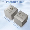 Tungsten Cube 99.95% Element Cube Pure 10mm Density Cube for