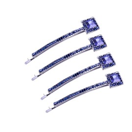 Mikinona Unique Alloy Hair Clip Women Side Clip Bangs Hair Rhinstone Accessories Girl