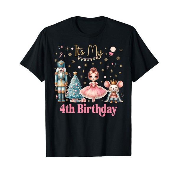 Nutcracker Birthday Girl Party Xmas Costume T-Shirt