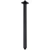BESTILL 20 Inch Matte Black Ceiling Mount Shower Arm and