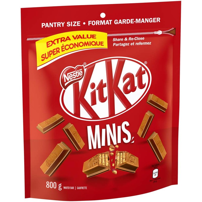 Nestlé Kitkat Minis Pantry Size Pouch, 800 Grams