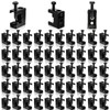 Nagpew 50 Pieces Beam Clamps, 1/4" x 20 Carbon Steel