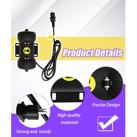 Adjustable Bed Massage Motor Compatible with Richmat HJM2 for Head