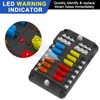 UCkasayfy 12-Way Car Fuse Holder 12 V Fuse Box Blade