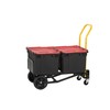 Harper Lightweight Glass Filled Nylon Plastic Convertible Hand Truck and
