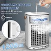Mini Air Conditioner, Portable Air Conditioners AC w/Remote, USB Charging,