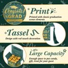 TaoBary 30 Pcs Graduation Cap Candy Box 2026 Graduation Decorations