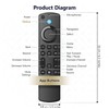 Replacement Voice Remote for Smart TV Stick 4K,Cube,for 3rd Smart