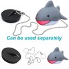MAIXINNEW Bath Plug with Chain 45mm, Rubber Floating Bath Tub