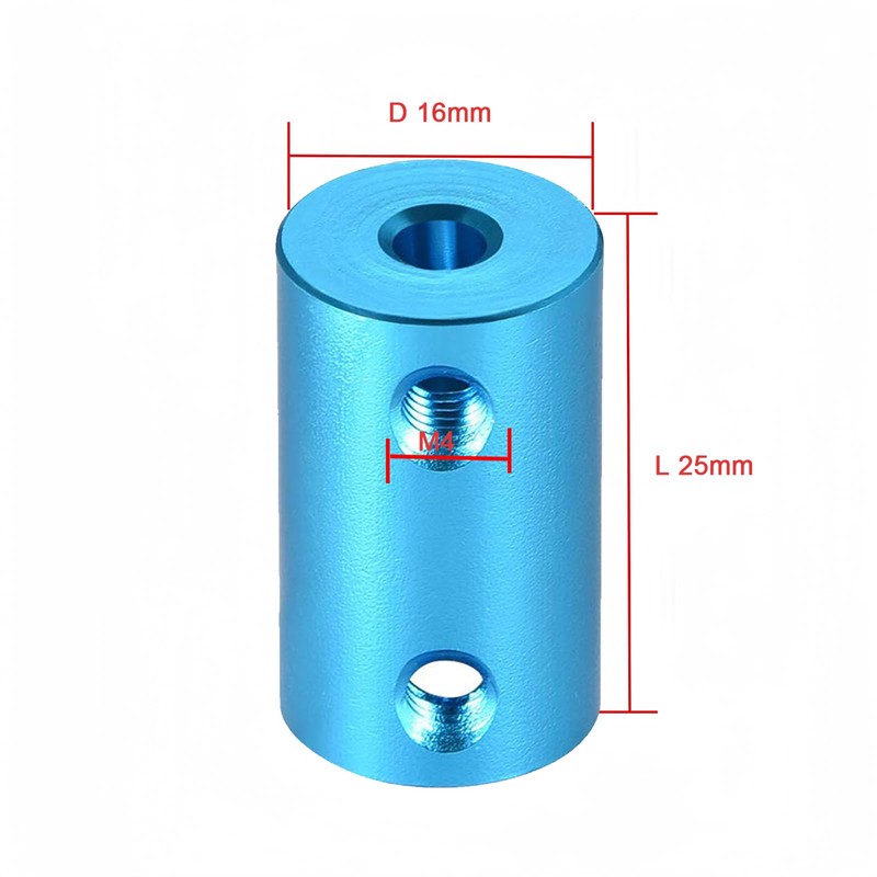 Rigid Coupling 8mm to 10mm Aluminum Alloy Rigid Coupling Motor