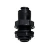 MistKing 22266 Value Bulkhead with O-Ring for Misting Systems, 1/4"