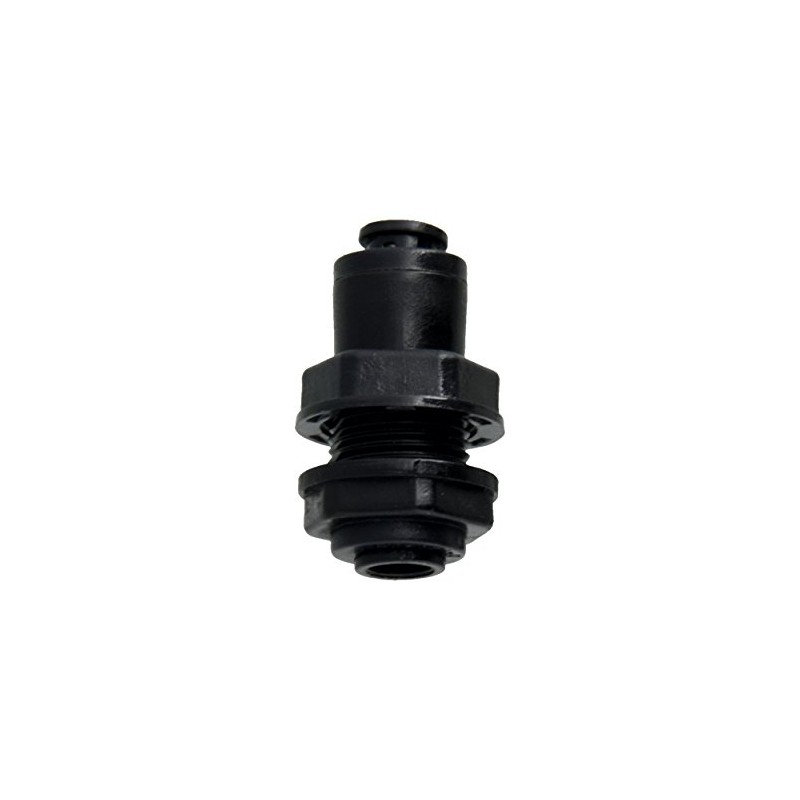 MistKing 22266 Value Bulkhead with O-Ring for Misting Systems, 1/4"