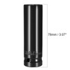 TOP-VIGOR 1/2 Drive by 15mm Deep Impact Socket 3.07" Length,