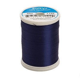 Sulky Of America 268d 40wt 2-Ply Rayon Thread, 850 yd, Admiral Navy Blue