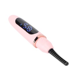 Mingzhe Electric Eyelash Curler Intelligent Temperature Control Handheld Usb Charging Heating Eyelash Curler for Long Lasting Curls (Roseate)