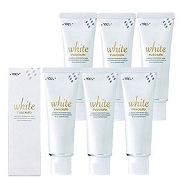 GC Ruscello Toothpaste Paste, White, 3.4 oz. (100 g) x 6