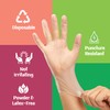 Disposable Plastic Vinyl Clear Gloves (Large, 1000, Count)