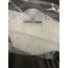Capital Fresh Wave 3D Urinal Deodorizer Screens, Honeysuckle Scent, 10 Count
