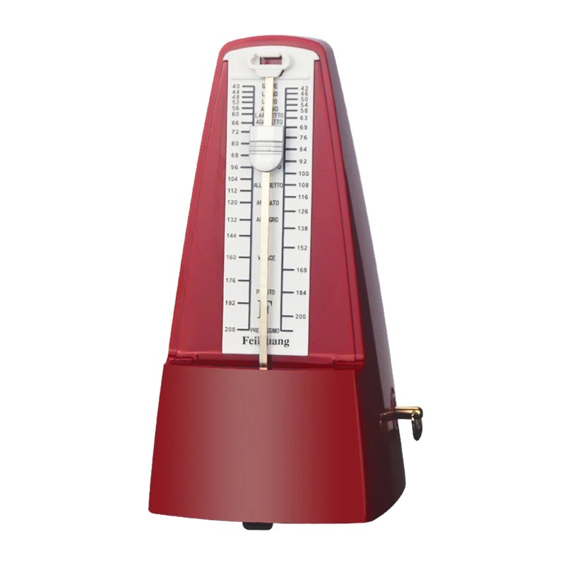 Mechanical Metronome for Music Practice – Wind-Up Rhythm Trainer for