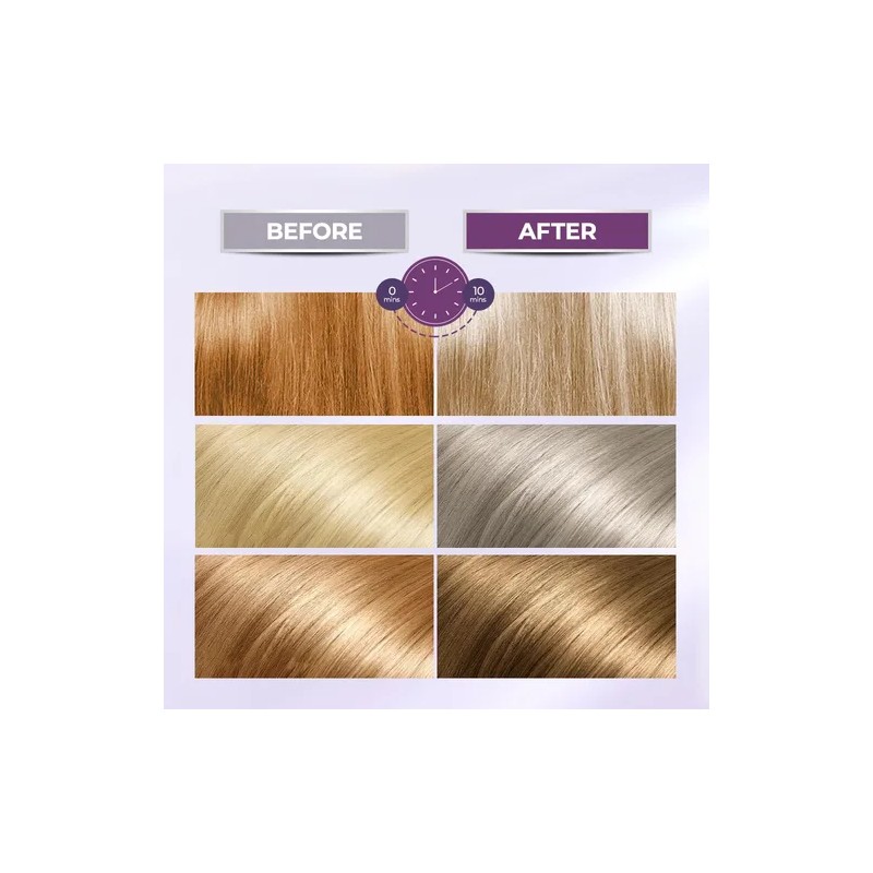 Tratamiento Karseell Purple, 500 ml, neutraliza los tonos amarillentos