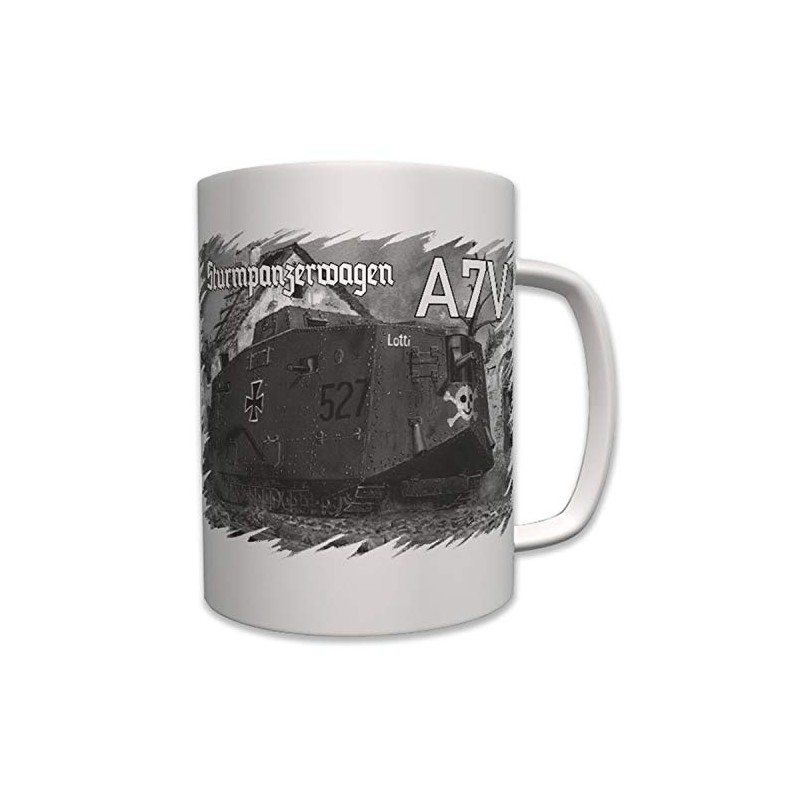 Storm Tank Car A7V Tank WK 1 German Army Cup