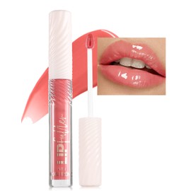 Erinde Hydrating Lip Gloss Oil, Tinted Lip Plumper Gloss, Long-Lasting Moisture, Non-Sticky High-Shine Lip Gloss With Sheer Color, Soothing Lip Care, Vegan & Cruelty-free, 04