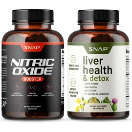 Nitric Oxide Booster & Liver Health - Cardio, Cleanse, Detox, & Repair Bundle