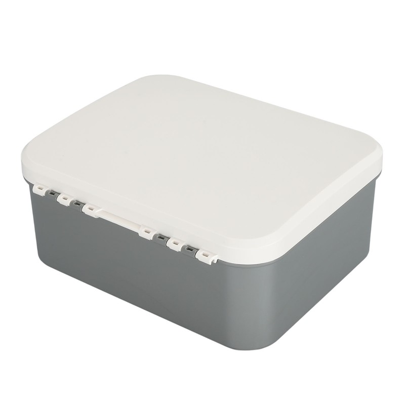 9L Capacity Lockable Storage Trunk for Files Document Organizer Double