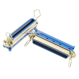 2-Pack CablesOnline Centronics 50-Pin IDC Type Female CN50 Crimp Connector for Ribbon Cable, CN-204-2