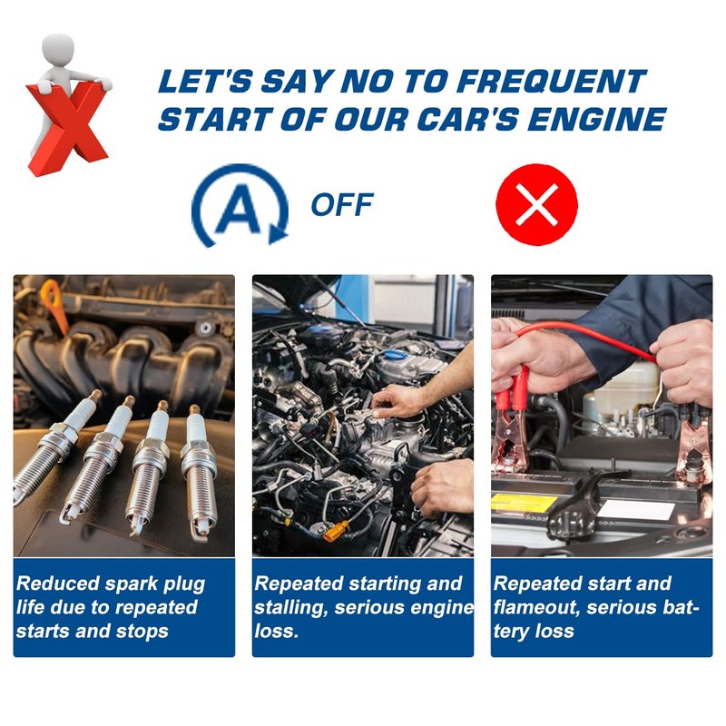 Auto Start Stop Eliminator Compatible with Ford Bronco 2021-2025 (No